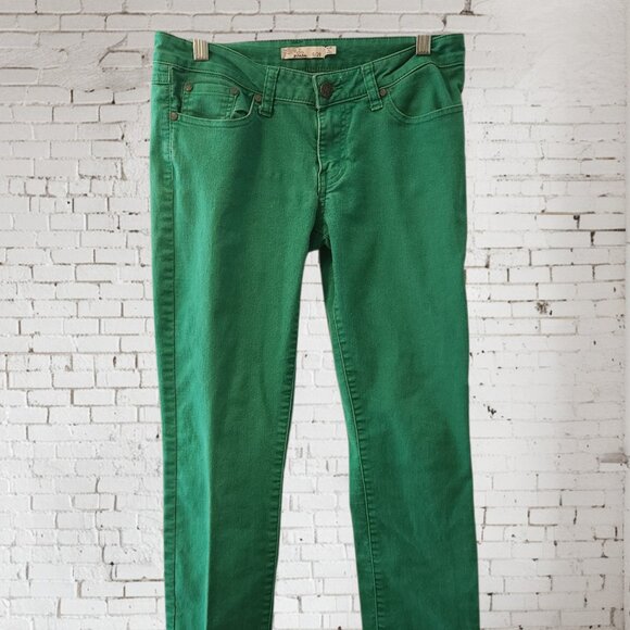 Green Prana Jeans Size 6 - Picture 1 of 9